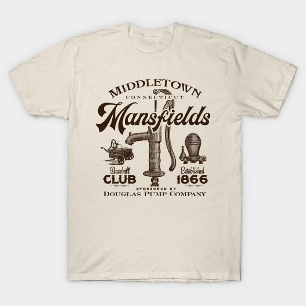 Middletown Mansfields T-Shirt by MindsparkCreative